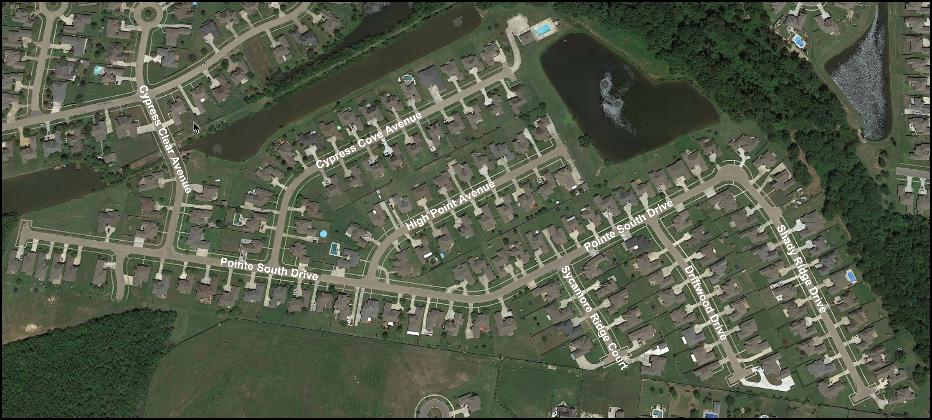 Pointe South Subdivision